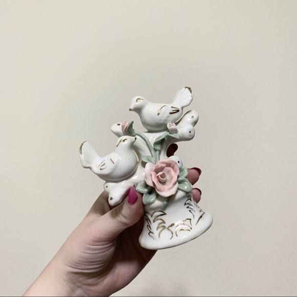 Vintage rose birds - Picture 3 of 4